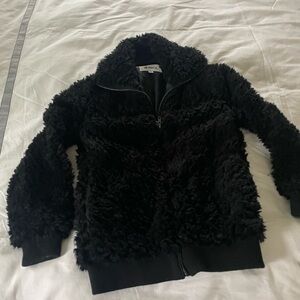 BB Dakota Black Teddy Jacket